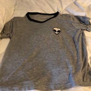 Cute brandy alien top